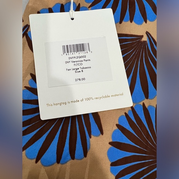 NWT Diane Von Furstenberg Pants - Picture 5 of 5